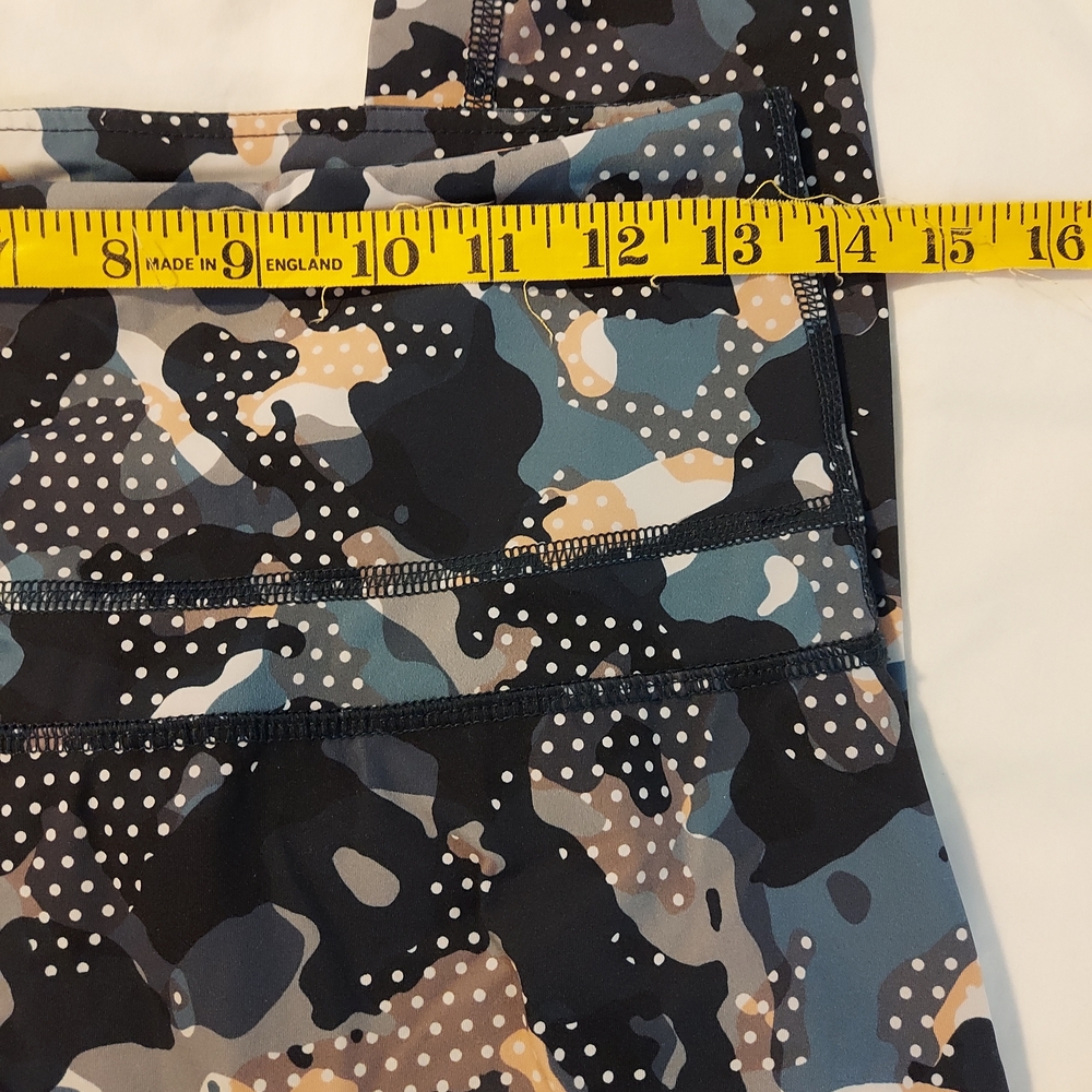 Varley Biona Tight in Blue Pink Camo - High Rise Active Leggings - Picture 4 of 8